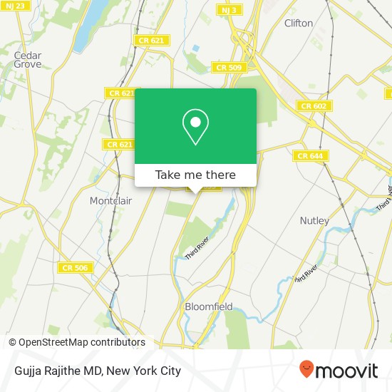 Mapa de Gujja Rajithe MD, 1018 Broad St