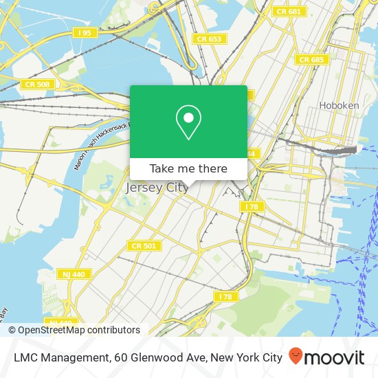 Mapa de LMC Management, 60 Glenwood Ave