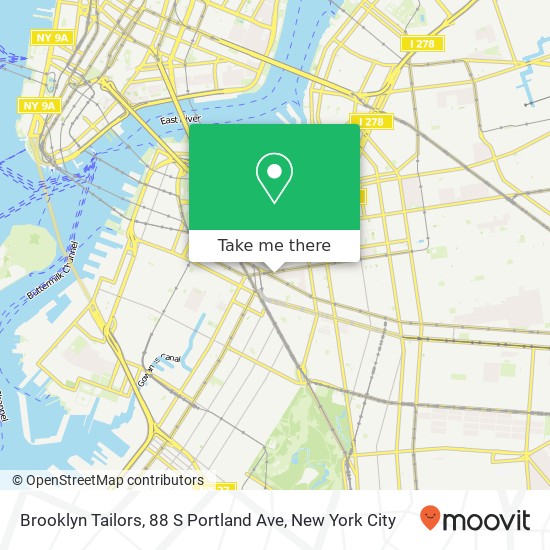 Brooklyn Tailors, 88 S Portland Ave map