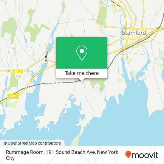 Mapa de Rummage Room, 191 Sound Beach Ave