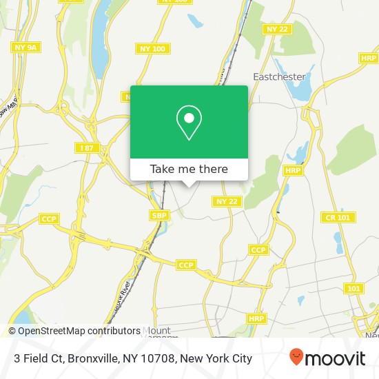 3 Field Ct, Bronxville, NY 10708 map