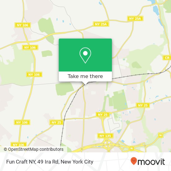 Mapa de Fun Craft NY, 49 Ira Rd