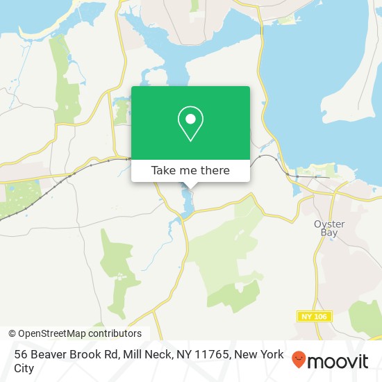 56 Beaver Brook Rd, Mill Neck, NY 11765 map