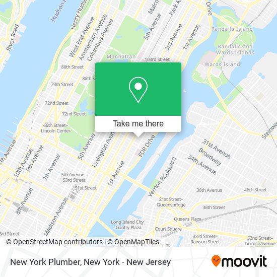 Mapa de New York Plumber
