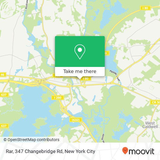 Mapa de Rar, 347 Changebridge Rd
