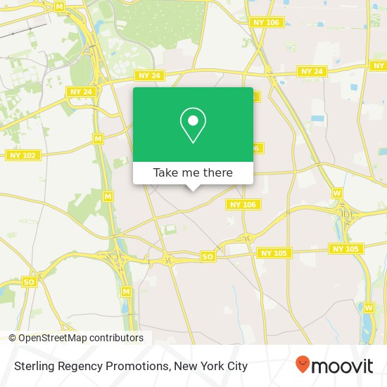 Sterling Regency Promotions map