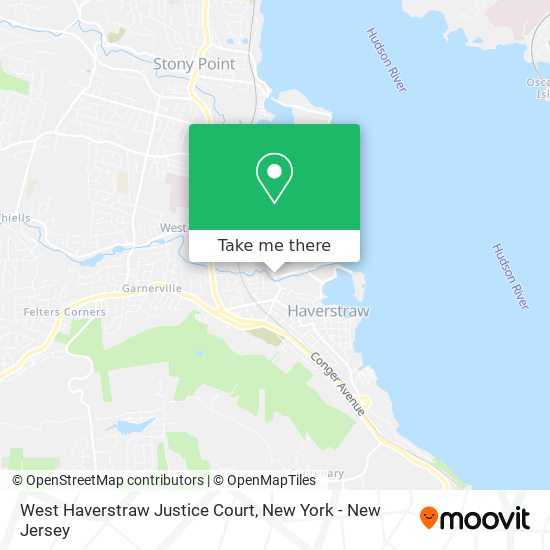 West Haverstraw Justice Court map