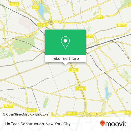 Mapa de Lin Tech Construction