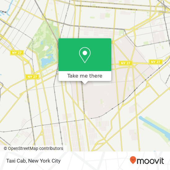 Taxi Cab map