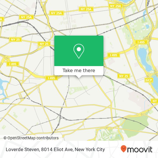 Mapa de Loverde Steven, 8014 Eliot Ave