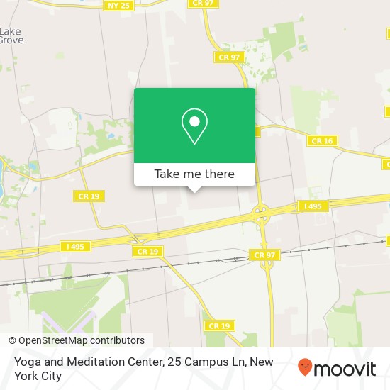 Yoga and Meditation Center, 25 Campus Ln map