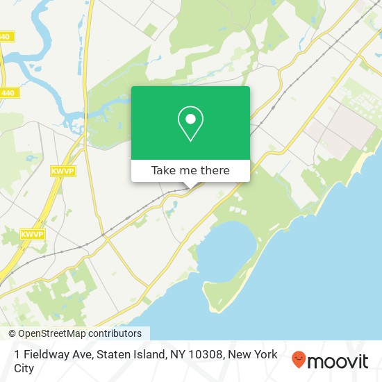 1 Fieldway Ave, Staten Island, NY 10308 map