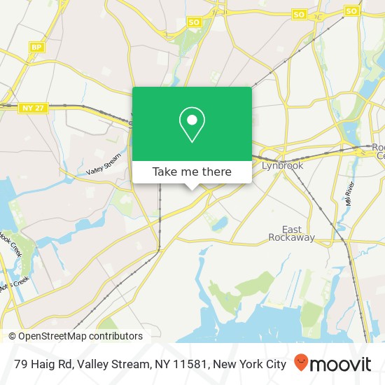 79 Haig Rd, Valley Stream, NY 11581 map