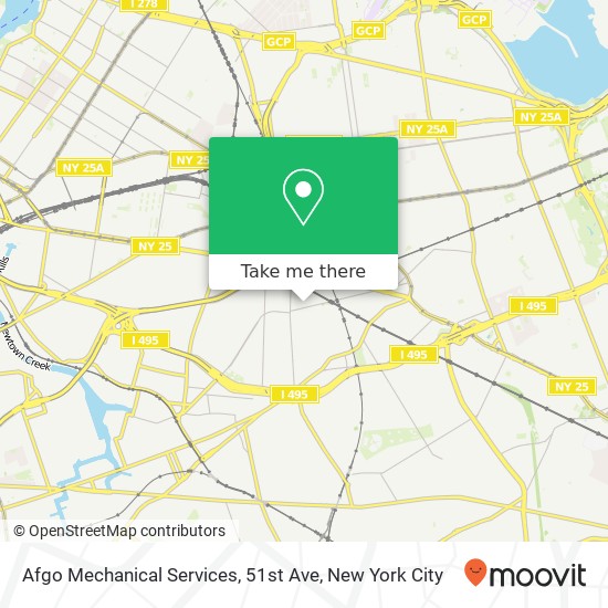 Mapa de Afgo Mechanical Services, 51st Ave