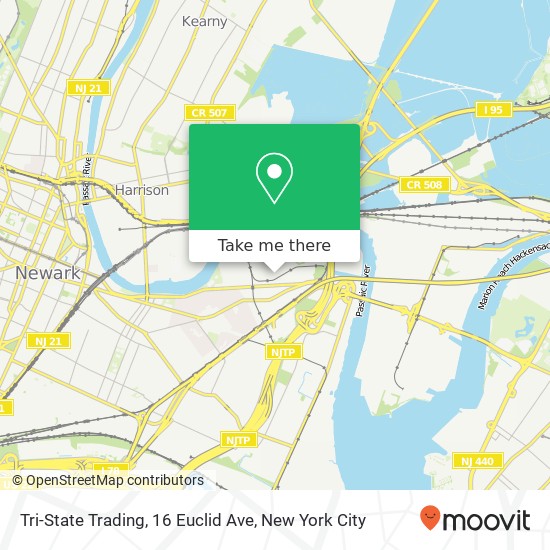 Tri-State Trading, 16 Euclid Ave map