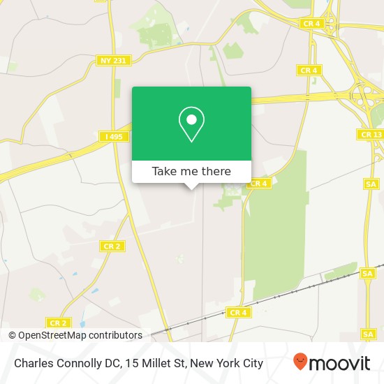 Charles Connolly DC, 15 Millet St map