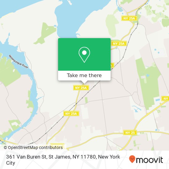 361 Van Buren St, St James, NY 11780 map