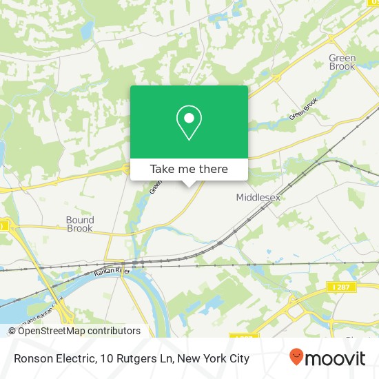 Mapa de Ronson Electric, 10 Rutgers Ln