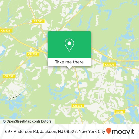697 Anderson Rd, Jackson, NJ 08527 map