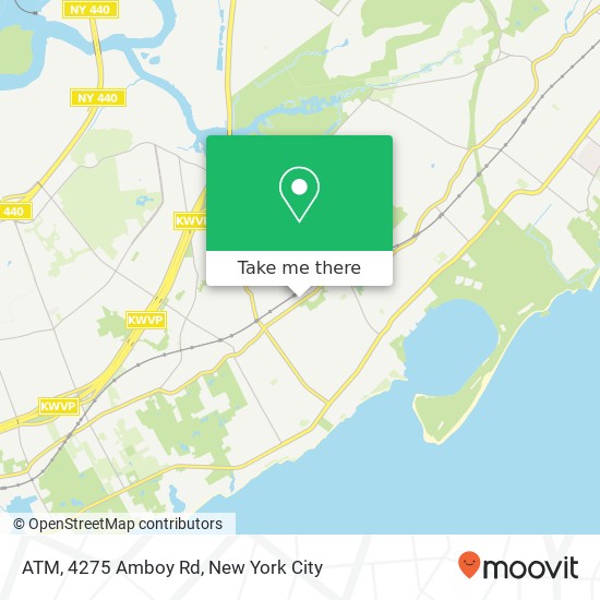 Mapa de ATM, 4275 Amboy Rd