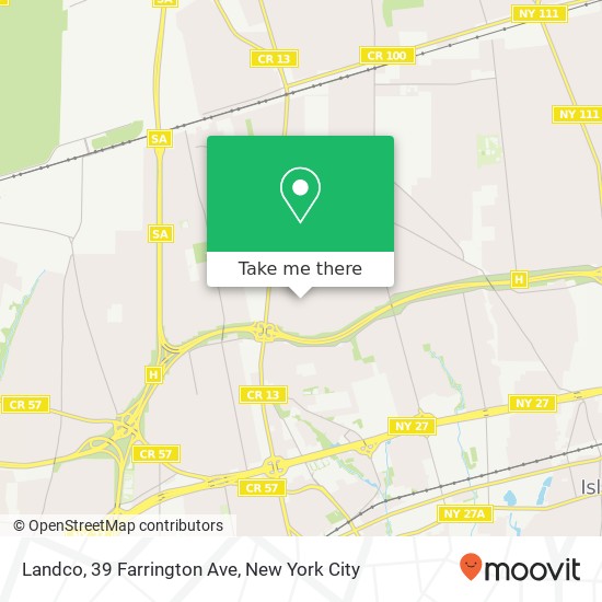 Mapa de Landco, 39 Farrington Ave