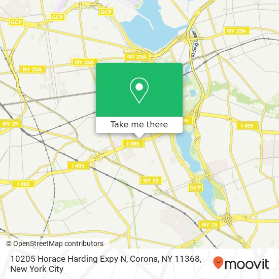 10205 Horace Harding Expy N, Corona, NY 11368 map