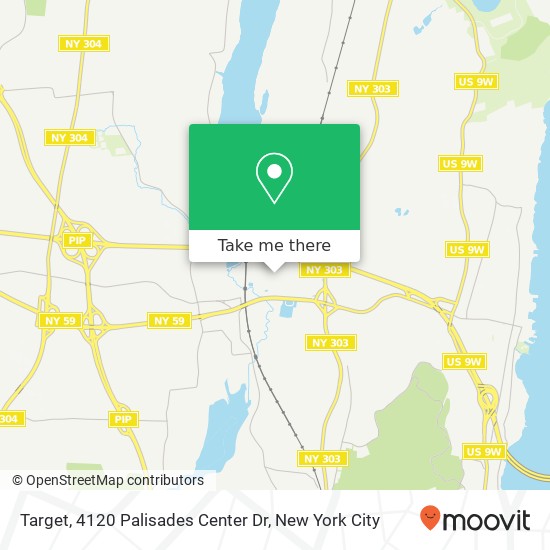 Target, 4120 Palisades Center Dr map