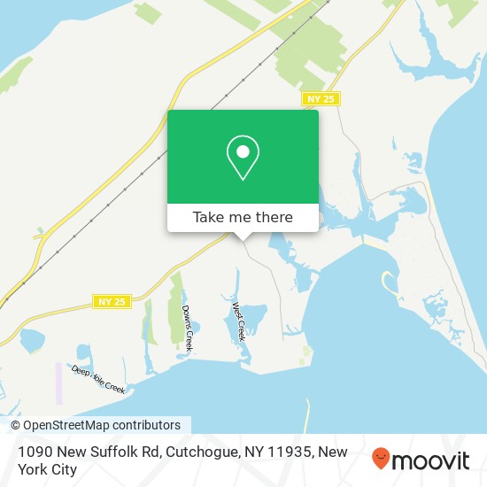 1090 New Suffolk Rd, Cutchogue, NY 11935 map