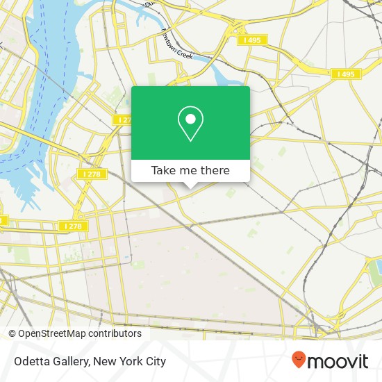 Odetta Gallery map