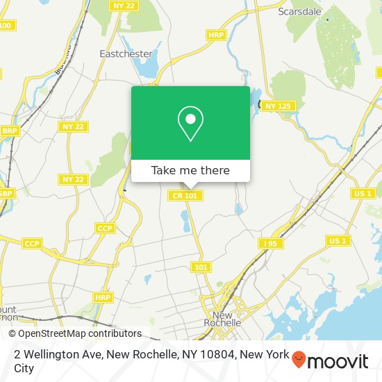 2 Wellington Ave, New Rochelle, NY 10804 map