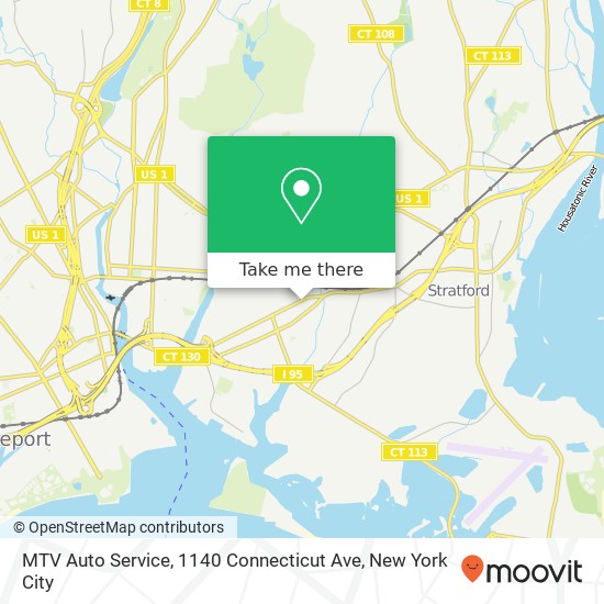 Mapa de MTV Auto Service, 1140 Connecticut Ave