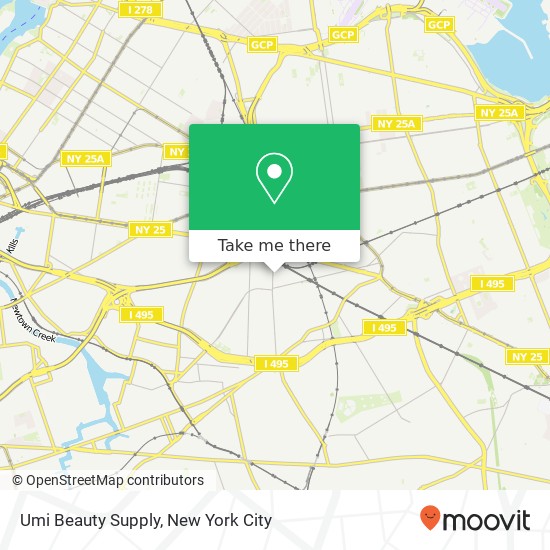 Mapa de Umi Beauty Supply, 6907 50th Ave