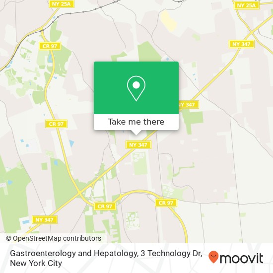 Gastroenterology and Hepatology, 3 Technology Dr map