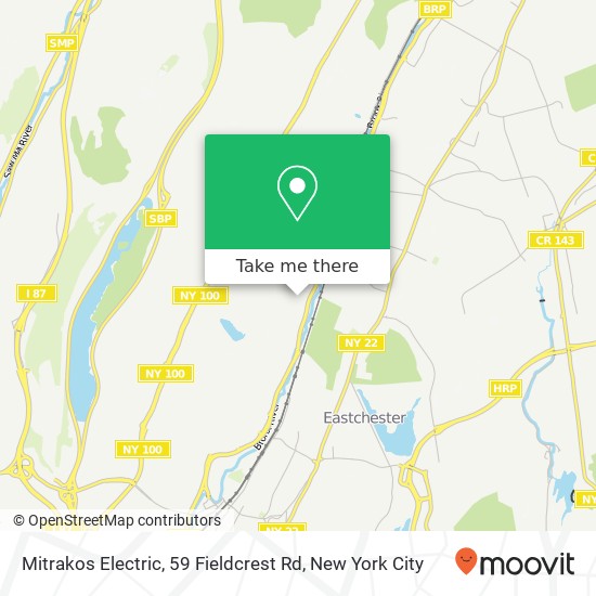 Mitrakos Electric, 59 Fieldcrest Rd map