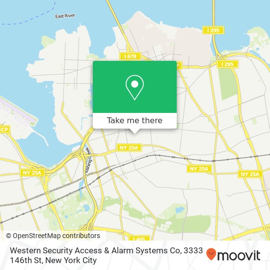Western Security Access & Alarm Systems Co, 3333 146th St map