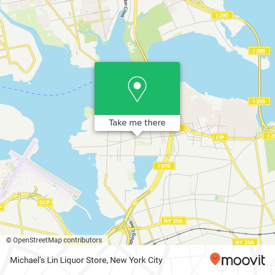 Mapa de Michael's Lin Liquor Store