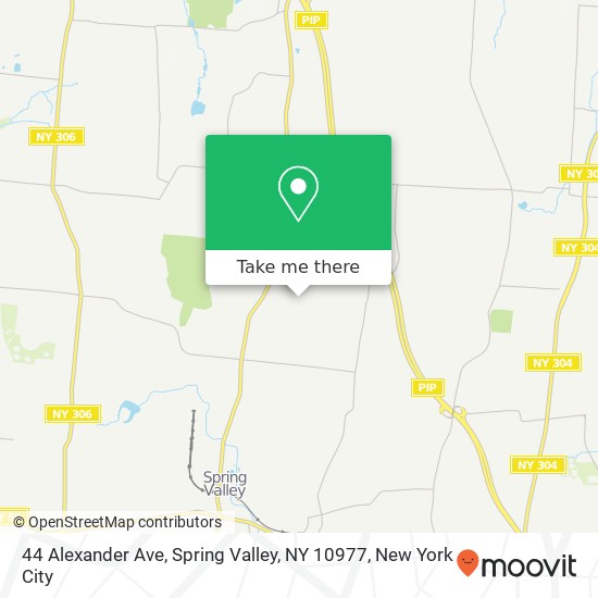 44 Alexander Ave, Spring Valley, NY 10977 map