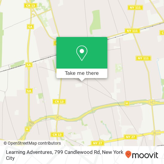 Learning Adventures, 799 Candlewood Rd map