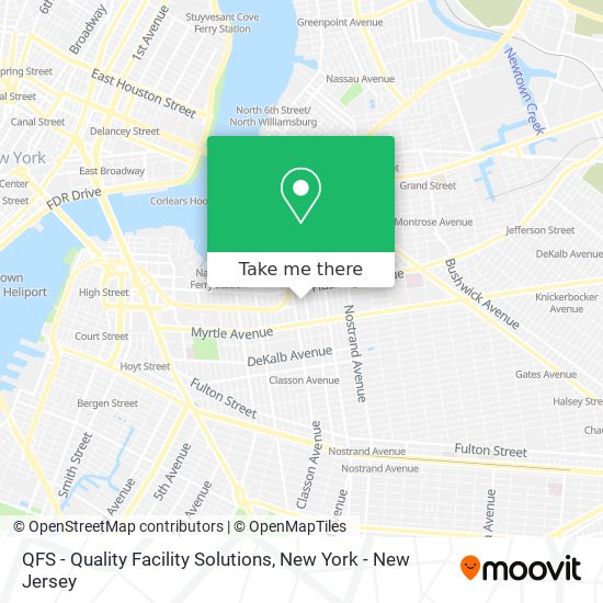 QFS - Quality Facility Solutions map