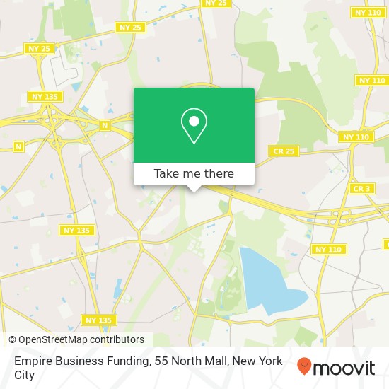 Empire Business Funding, 55 North Mall map