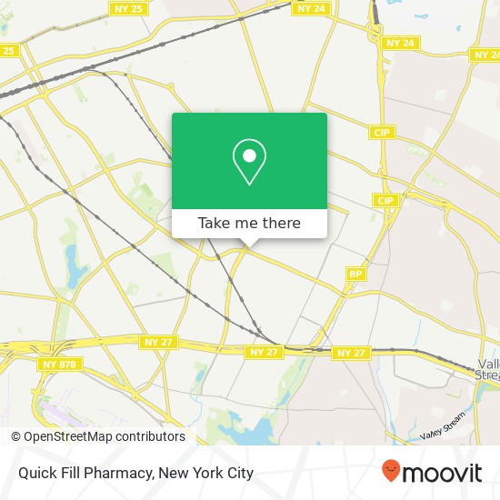 Mapa de Quick Fill Pharmacy