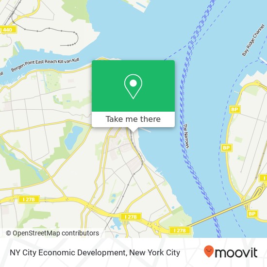 NY City Economic Development map