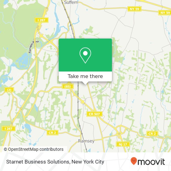 Starnet Business Solutions map