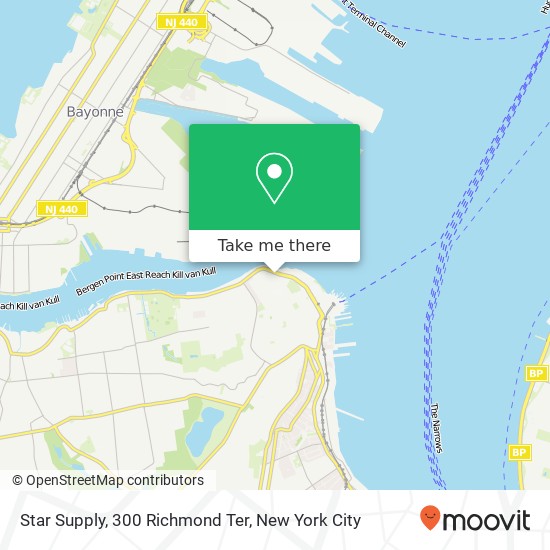 Star Supply, 300 Richmond Ter map