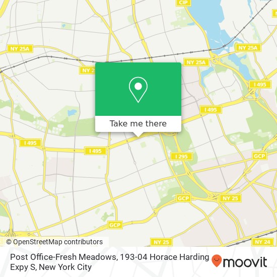 Mapa de Post Office-Fresh Meadows, 193-04 Horace Harding Expy S