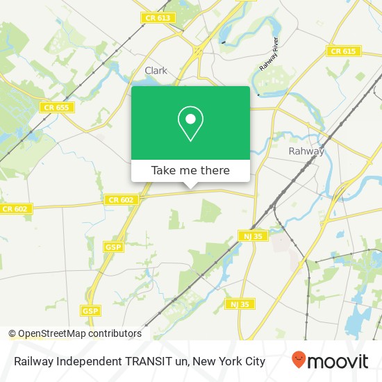 Railway Independent TRANSIT un map