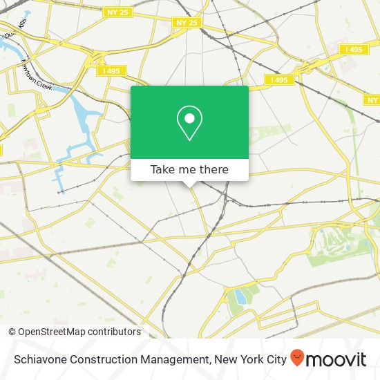Schiavone Construction Management map