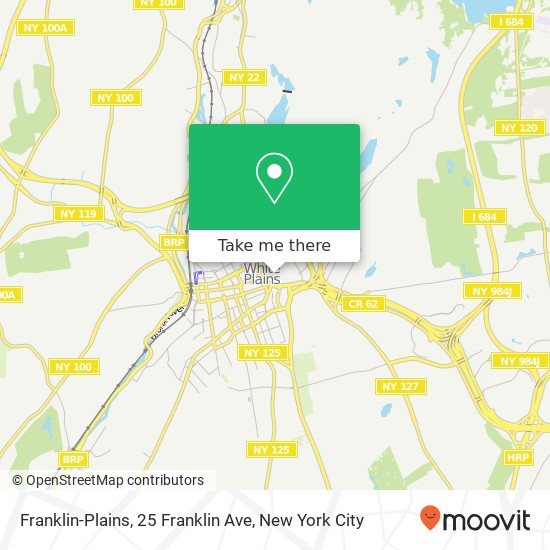 Mapa de Franklin-Plains, 25 Franklin Ave