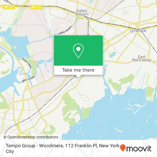 Tempo Group - Woodmere, 112 Franklin Pl map