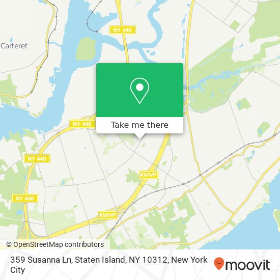359 Susanna Ln, Staten Island, NY 10312 map